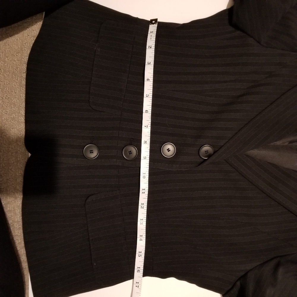 Basque Petite 4 button peplum Jacket size … - Picture 6 of 8